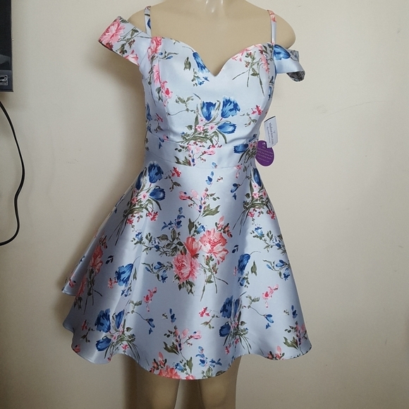 Windsor Dresses & Skirts - Windsor Womens Dress New  blue floral size 11